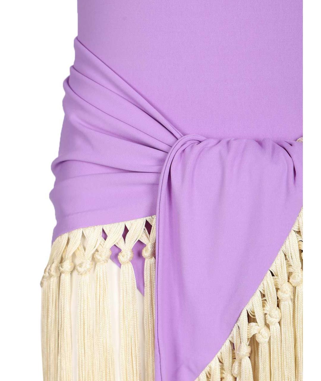 TALLER MARMO Фиолетовый полиамидовый купальник, фото 3