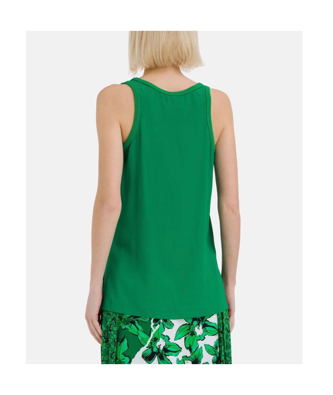 ICEBERG Зеленая майка, фото 4