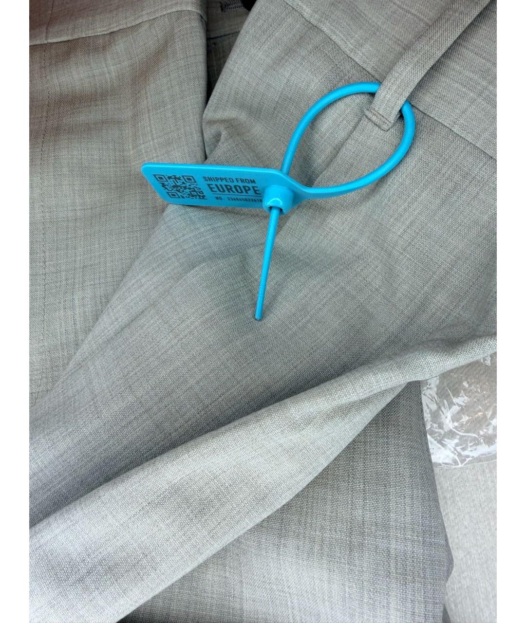 LOEWE Бежевые брюки широкие, фото 5