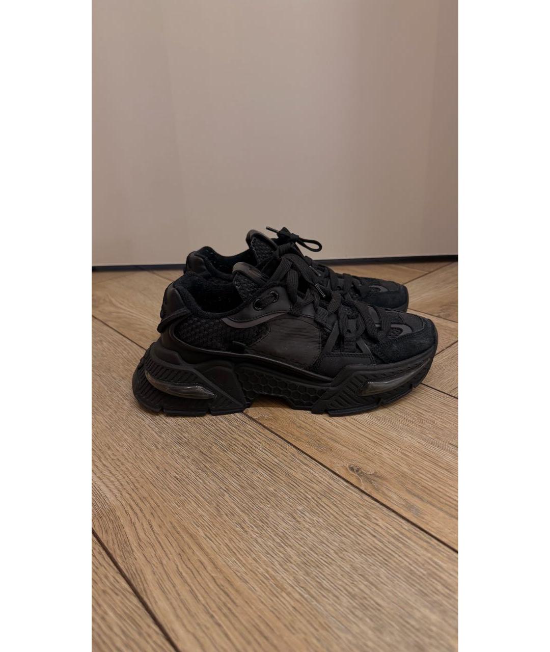 DOLCE&GABBANA Черные кроссовки, фото 7