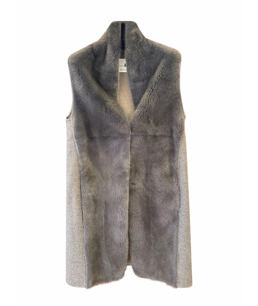 MANZONI 24 Бежевый кашемировый жилет, фото 1