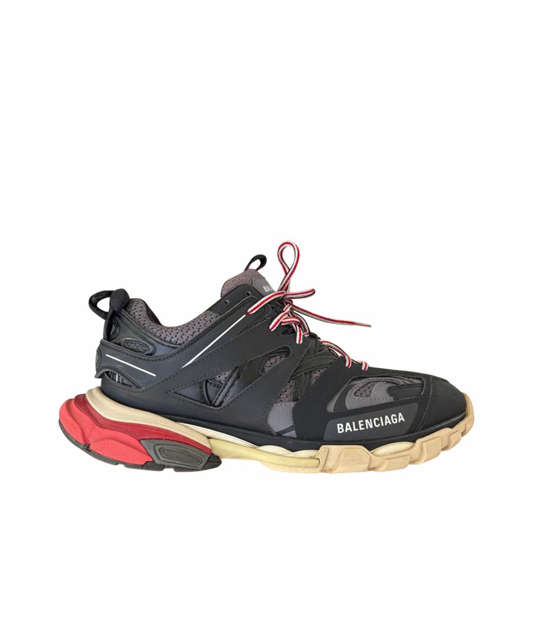 BALENCIAGA Мульти кожаные низкие кроссовки / кеды, фото 1