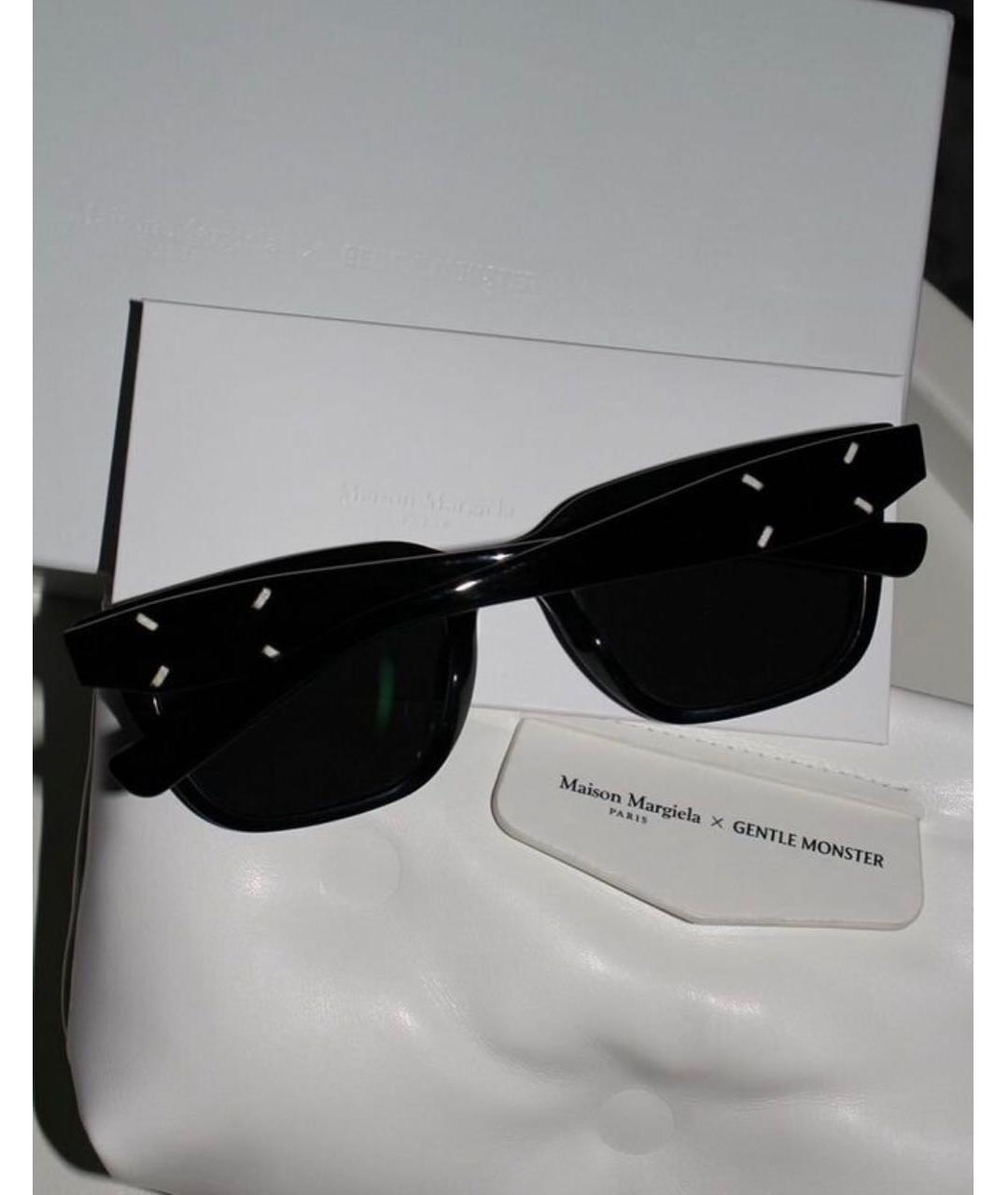 GENTLE MONSTER Черные пластиковые солнцезащитные очки, фото 2