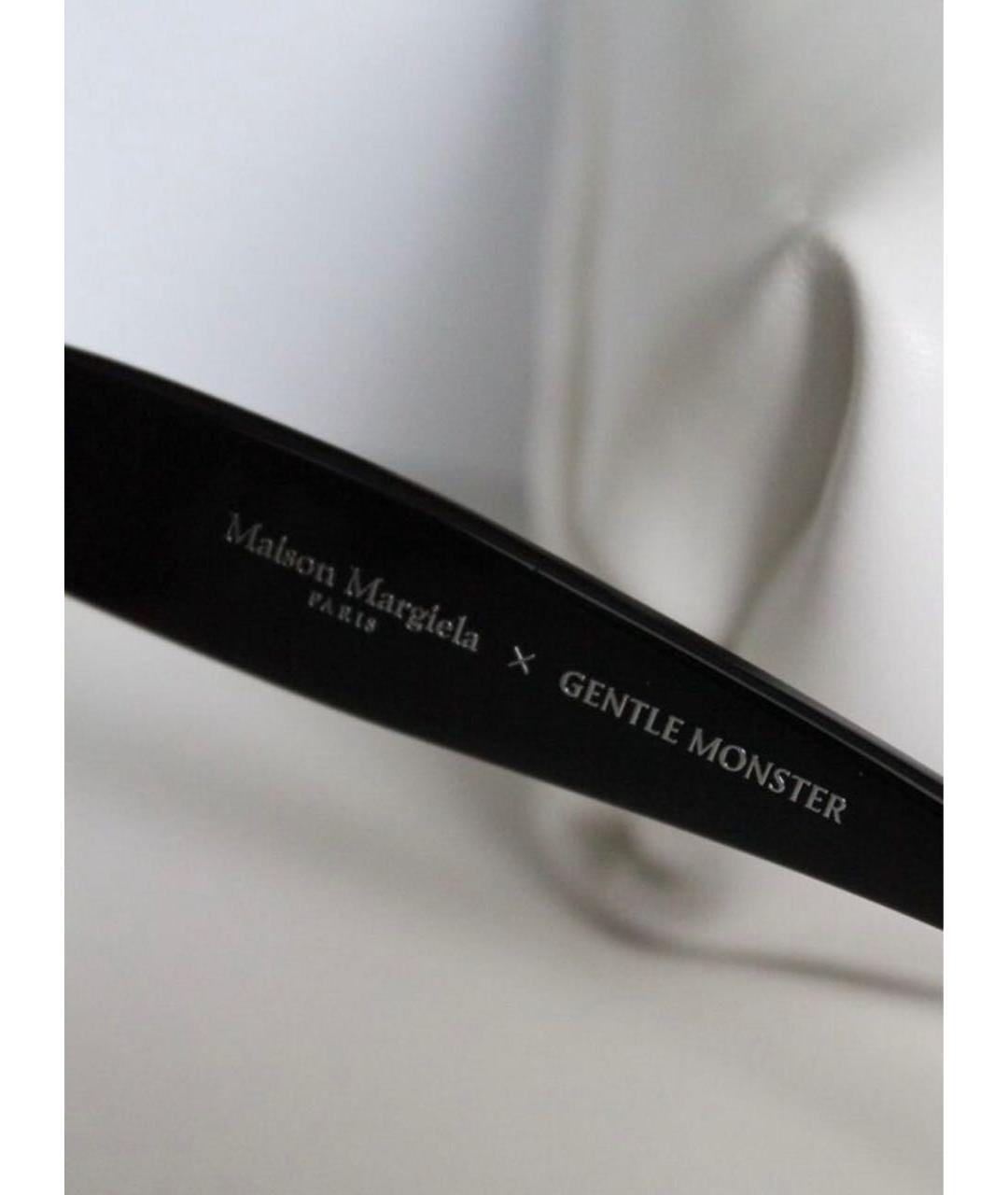 GENTLE MONSTER Черные пластиковые солнцезащитные очки, фото 4