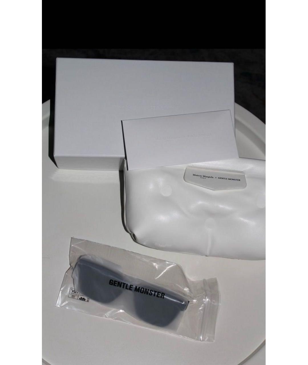 GENTLE MONSTER Черные пластиковые солнцезащитные очки, фото 5