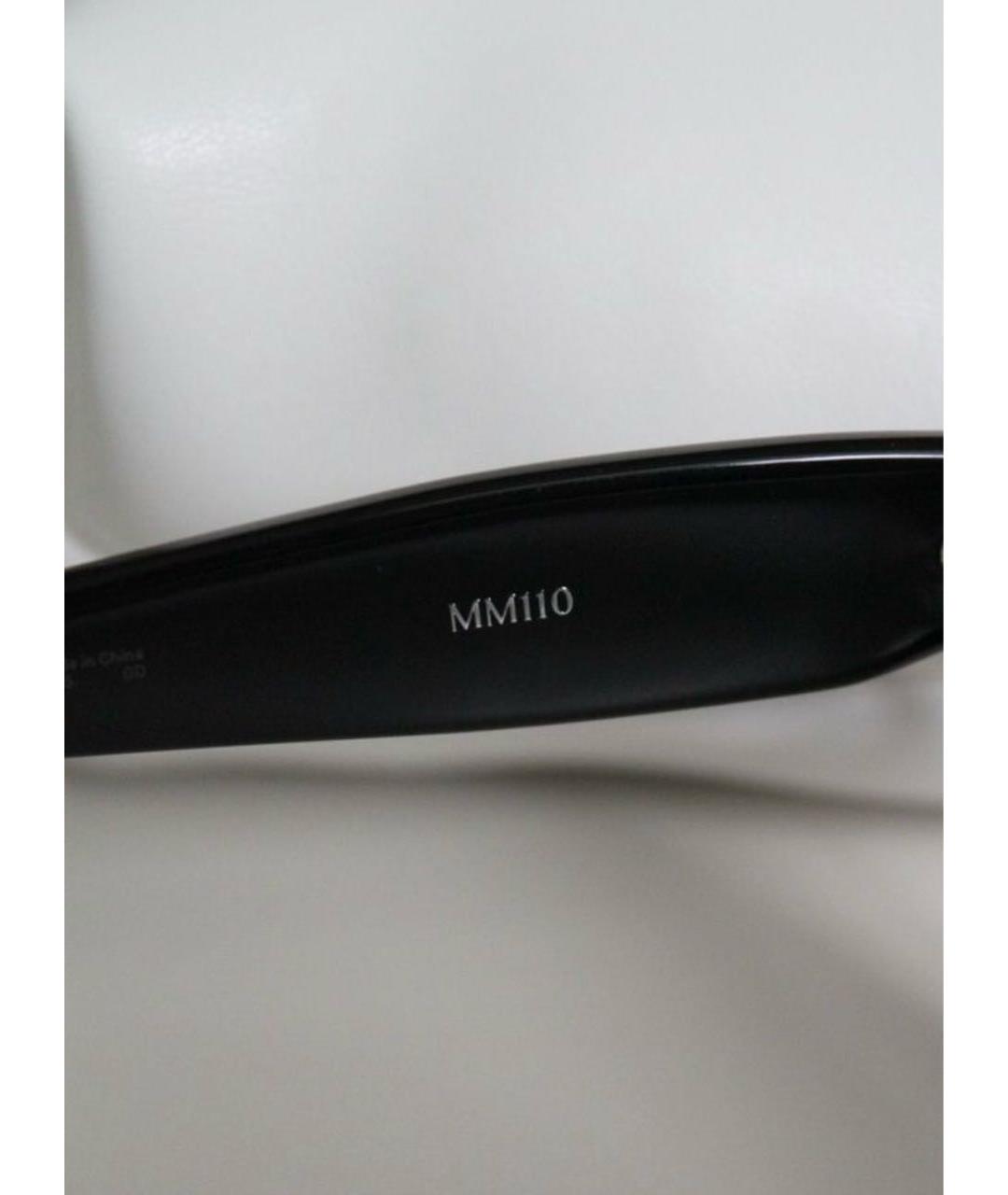 GENTLE MONSTER Черные пластиковые солнцезащитные очки, фото 6