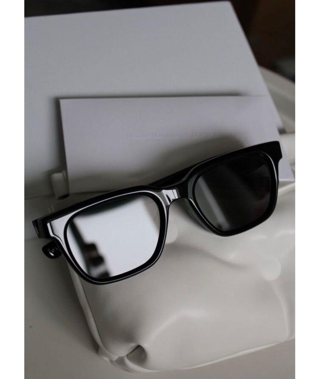 GENTLE MONSTER Черные пластиковые солнцезащитные очки, фото 7