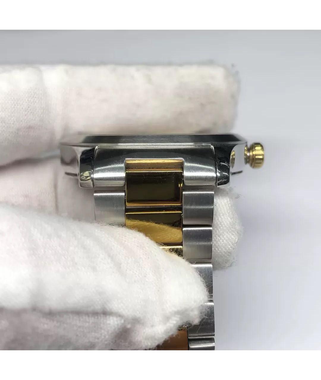 GUCCI Серебряные металлические часы, фото 4