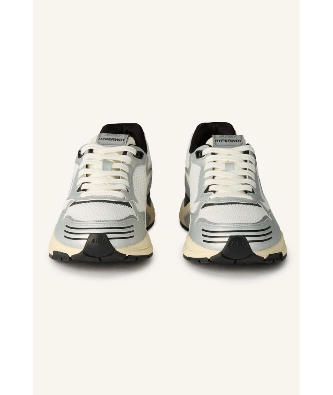 AUTRY Синие текстильные низкие кроссовки / кеды, фото 4