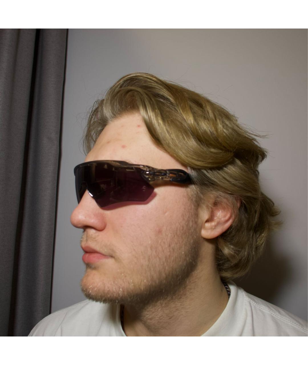 OAKLEY Антрацитовые солнцезащитные очки, фото 4