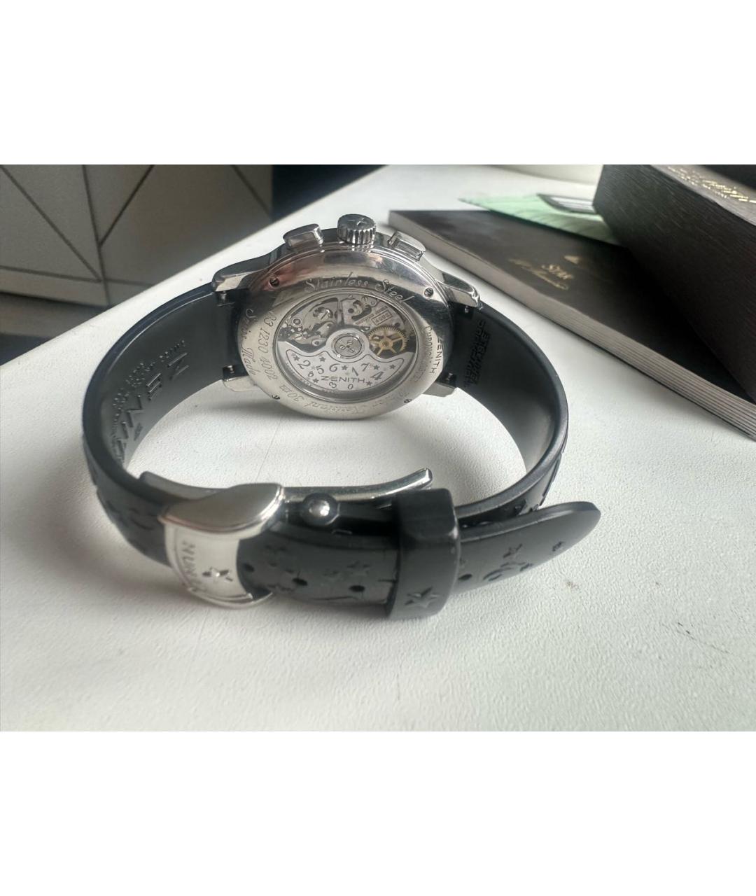 ZENITH Серебряные часы, фото 3