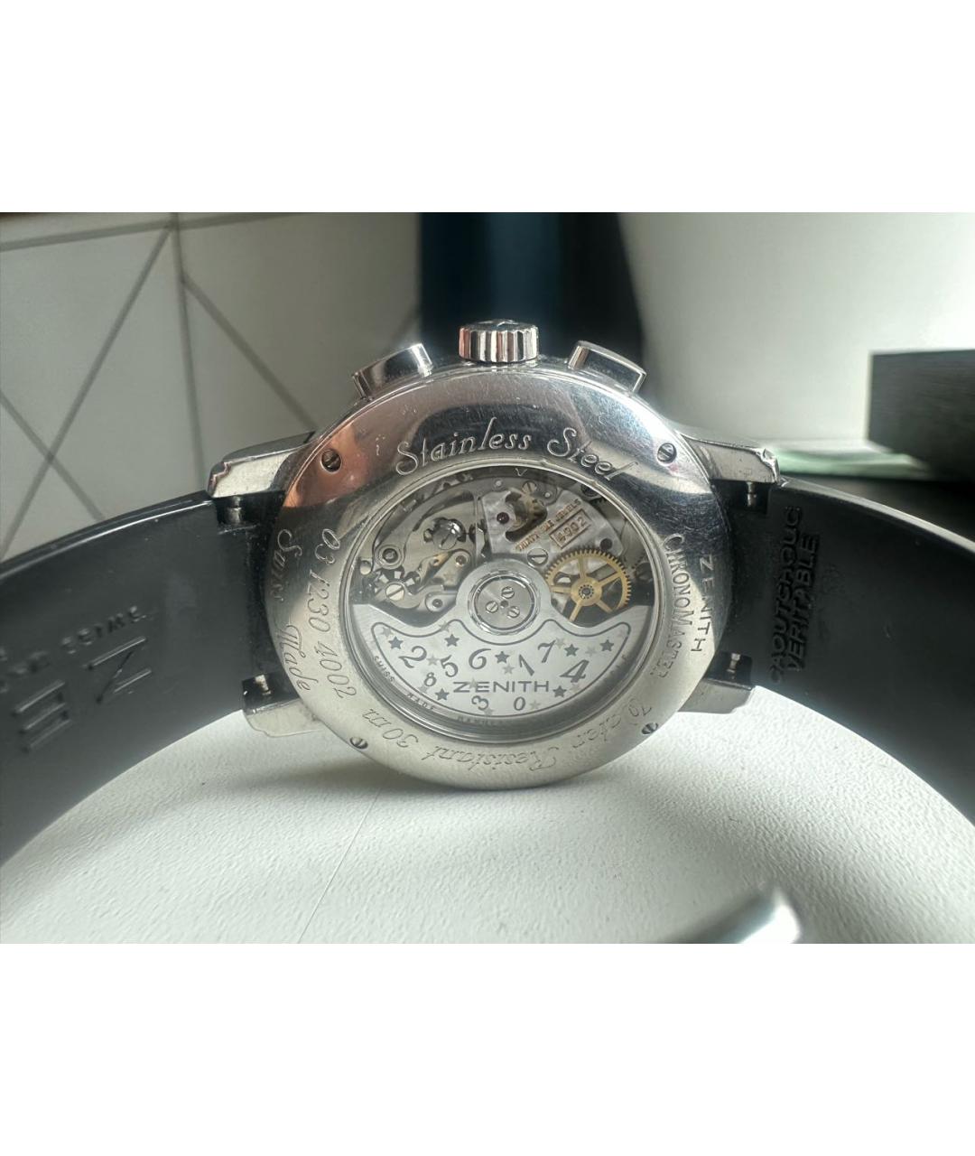ZENITH Серебряные часы, фото 2