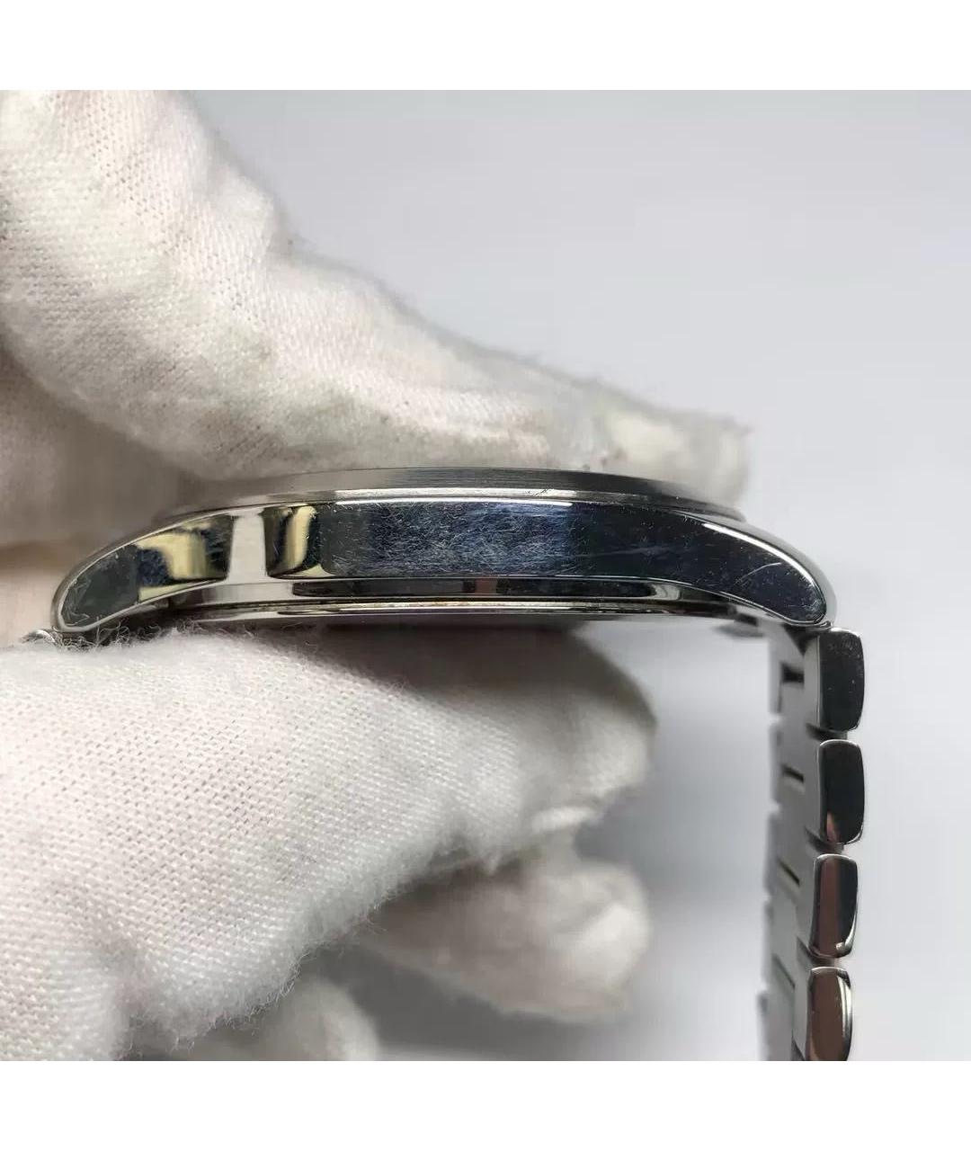 GUCCI Серебряные металлические часы, фото 7