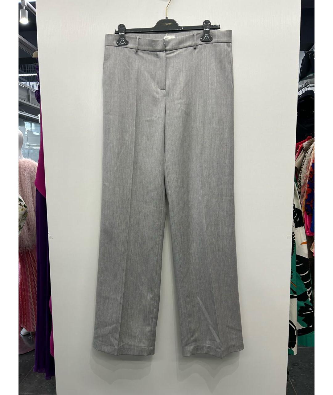 MAGDA BUTRYM Серый шерстяной костюм с брюками, фото 2