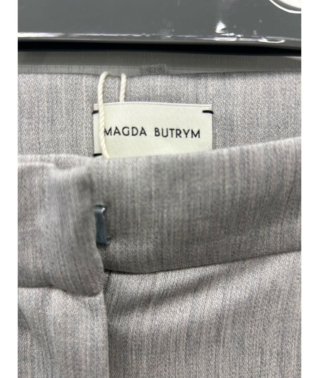 MAGDA BUTRYM Серый шерстяной костюм с брюками, фото 4