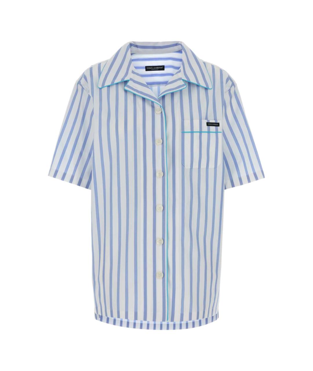 DOLCE&GABBANA Мульти хлопковая рубашка, фото 1