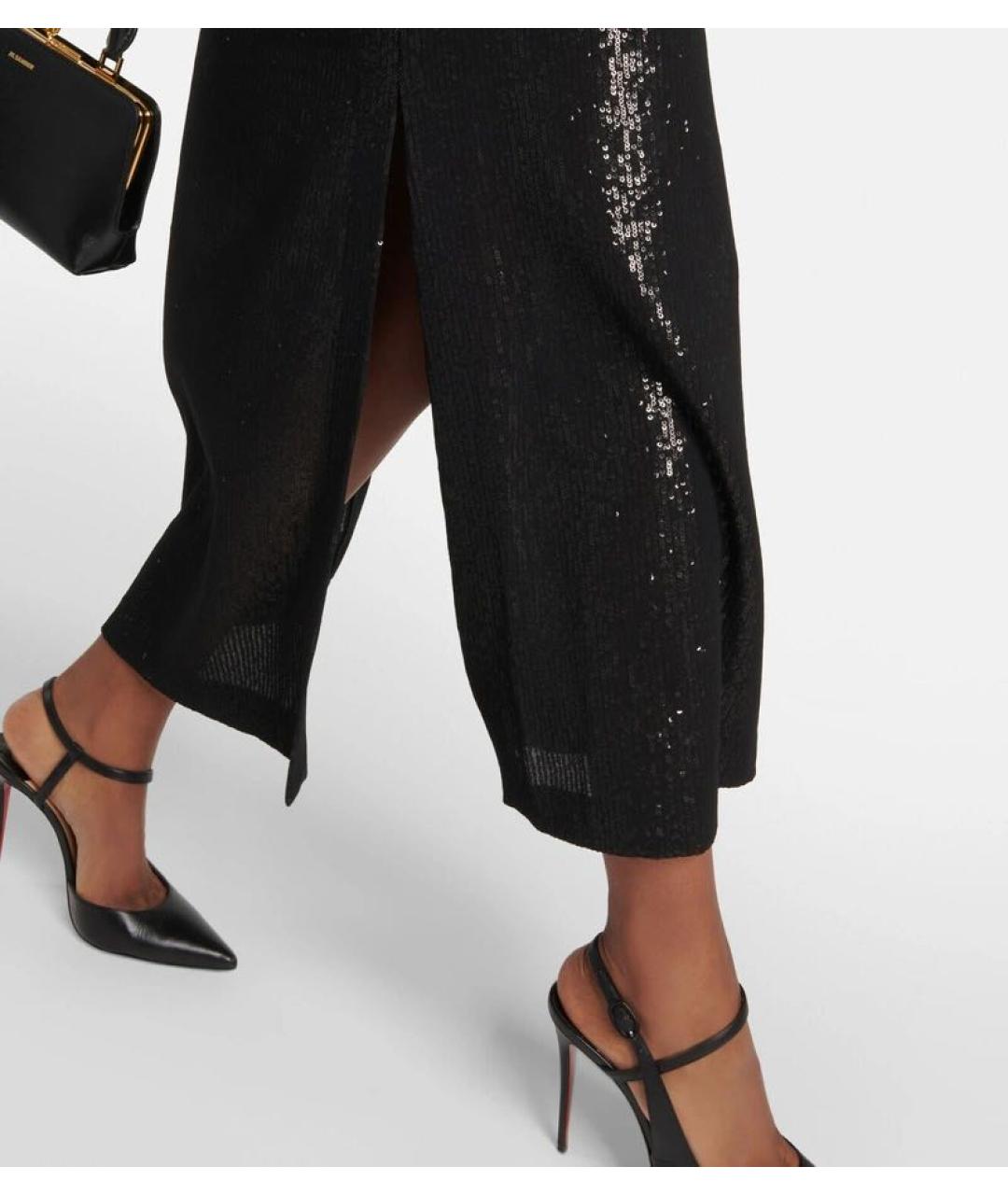 MAX MARA Черное полиэстеровое платье, фото 3