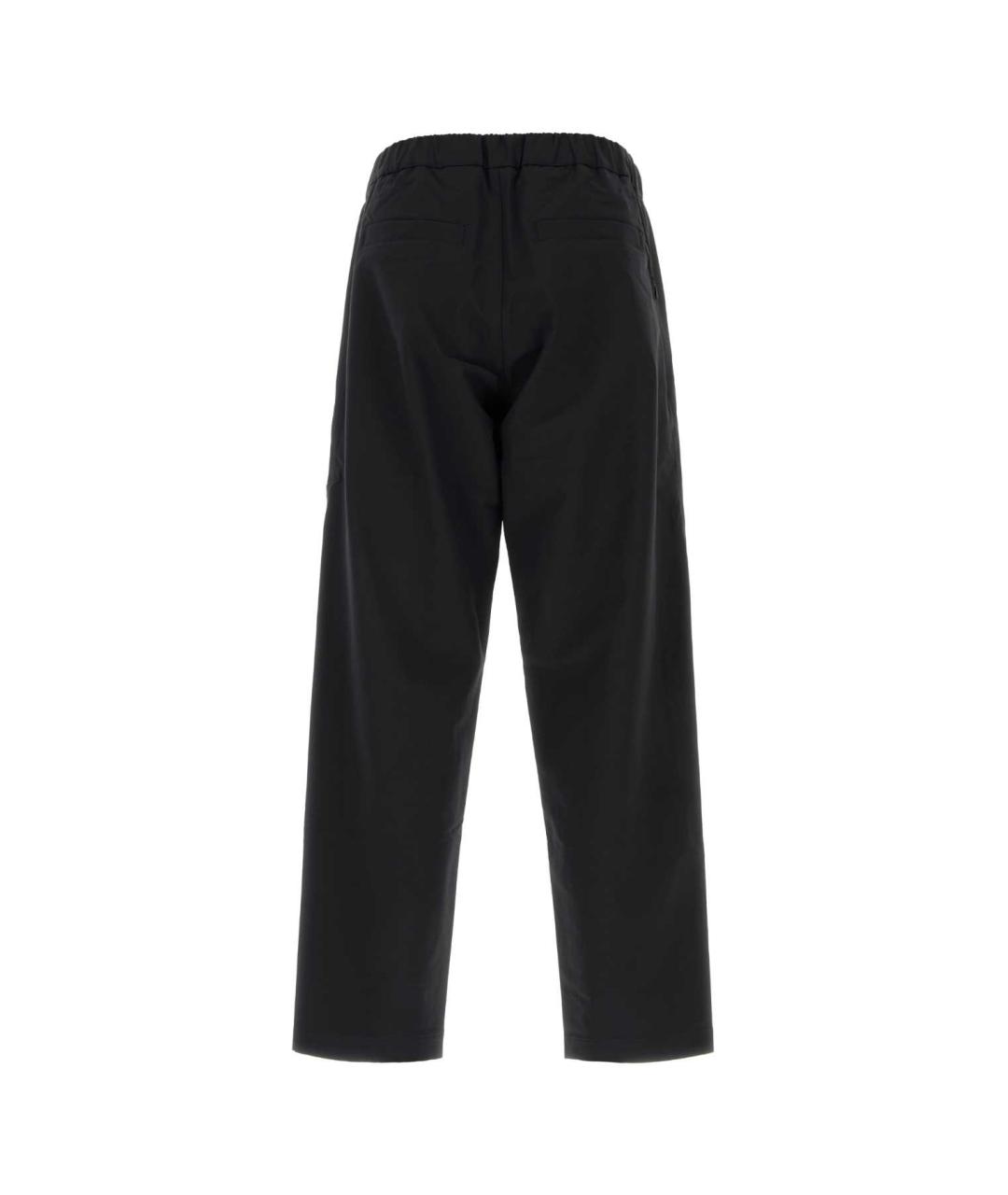 HERNO Черные полиэстеровые повседневные брюки, фото 2