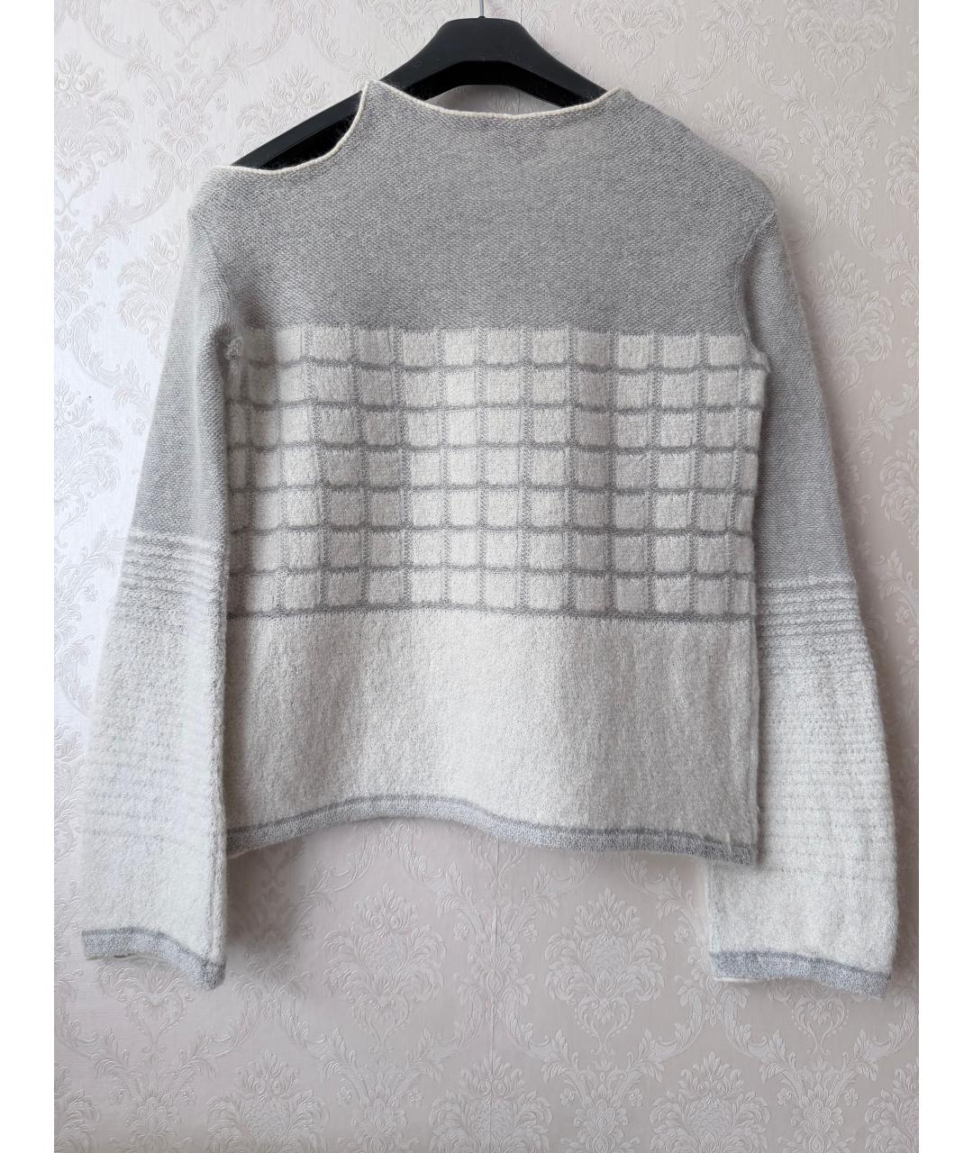 MISSONI Серебрянный шерстяной джемпер / свитер, фото 2