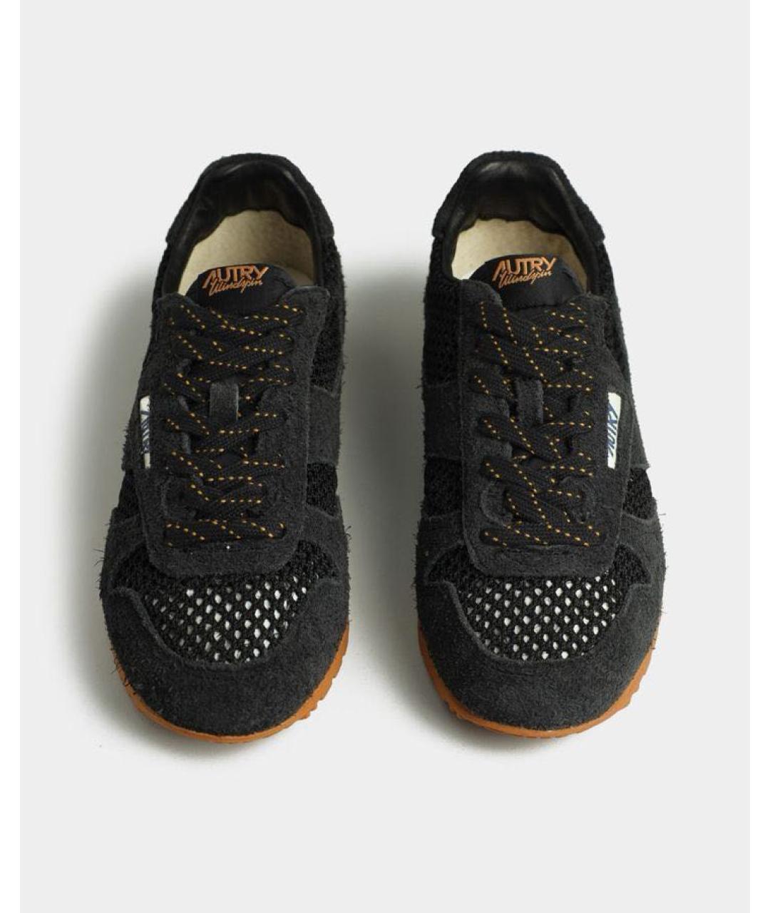 AUTRY Черные замшевые кроссовки, фото 4