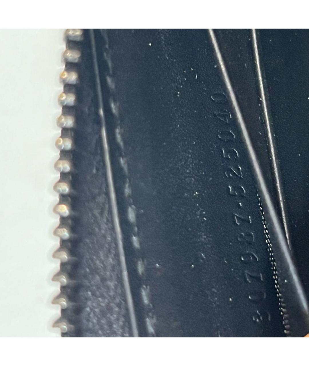 GUCCI Черный кожаный кошелек, фото 5