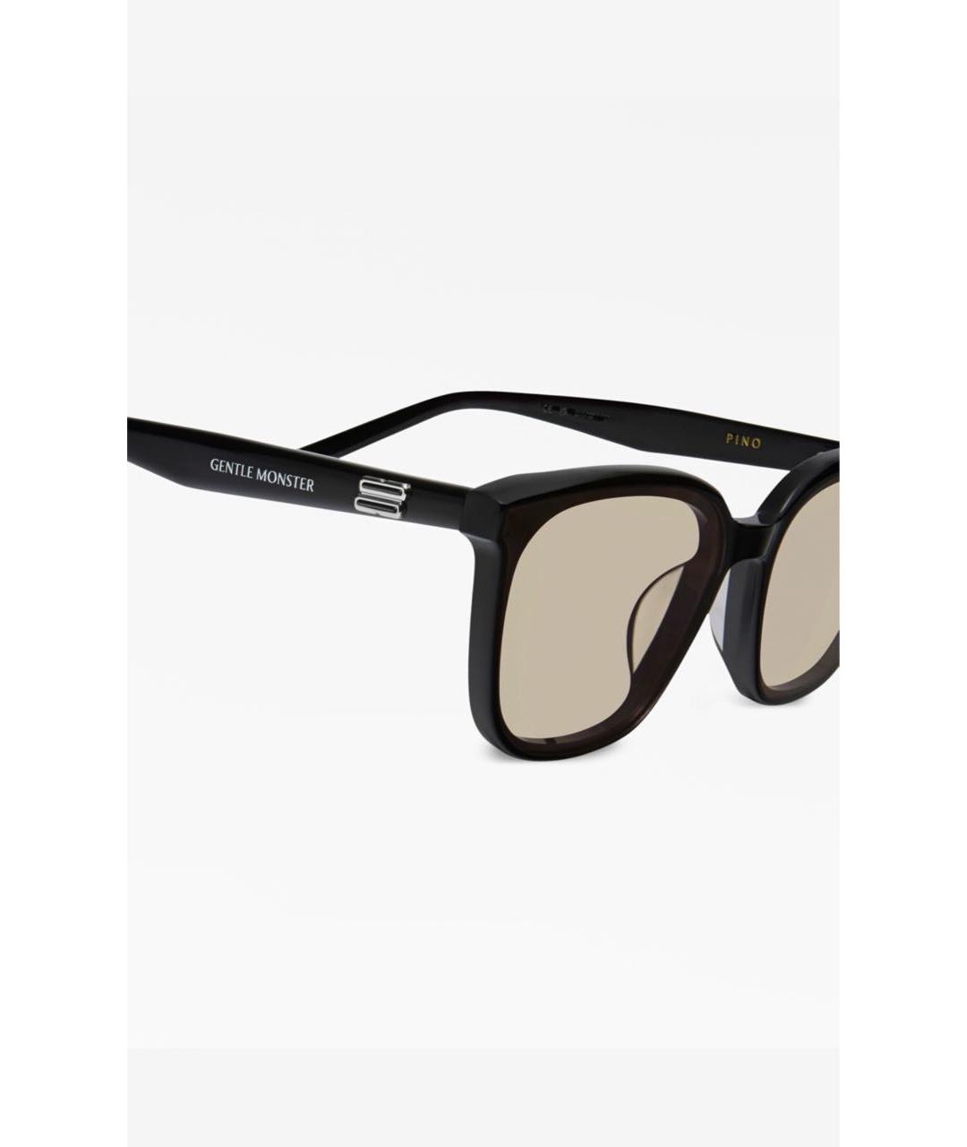 GENTLE MONSTER Черные пластиковые солнцезащитные очки, фото 3