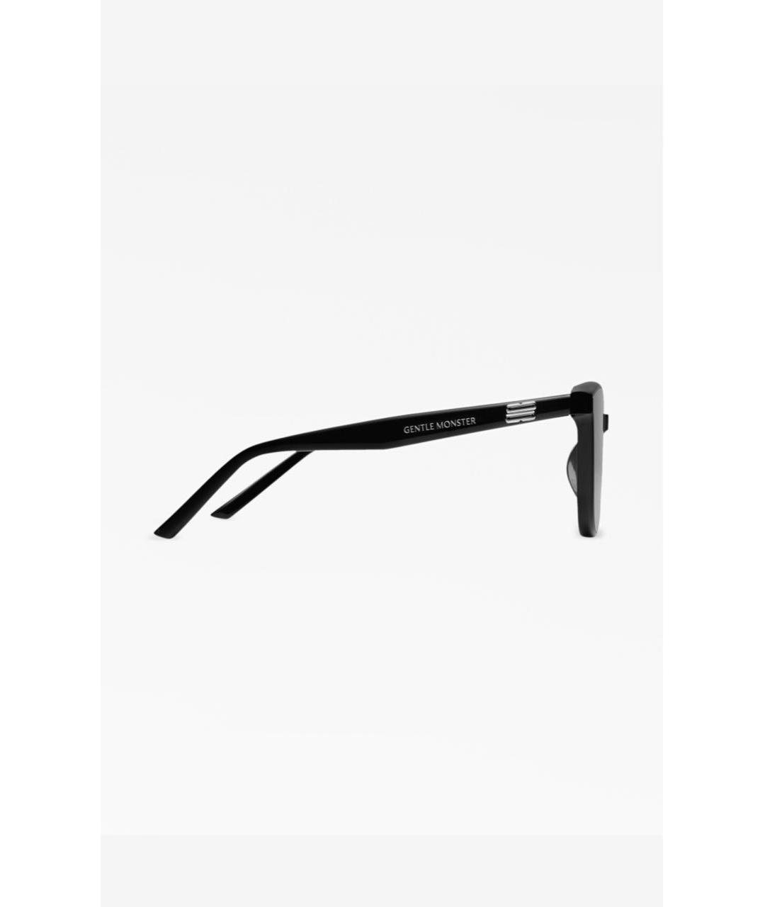 GENTLE MONSTER Черные пластиковые солнцезащитные очки, фото 5
