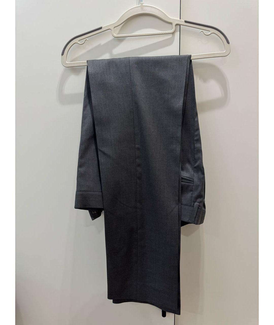 GUCCI Серый классический костюм, фото 3