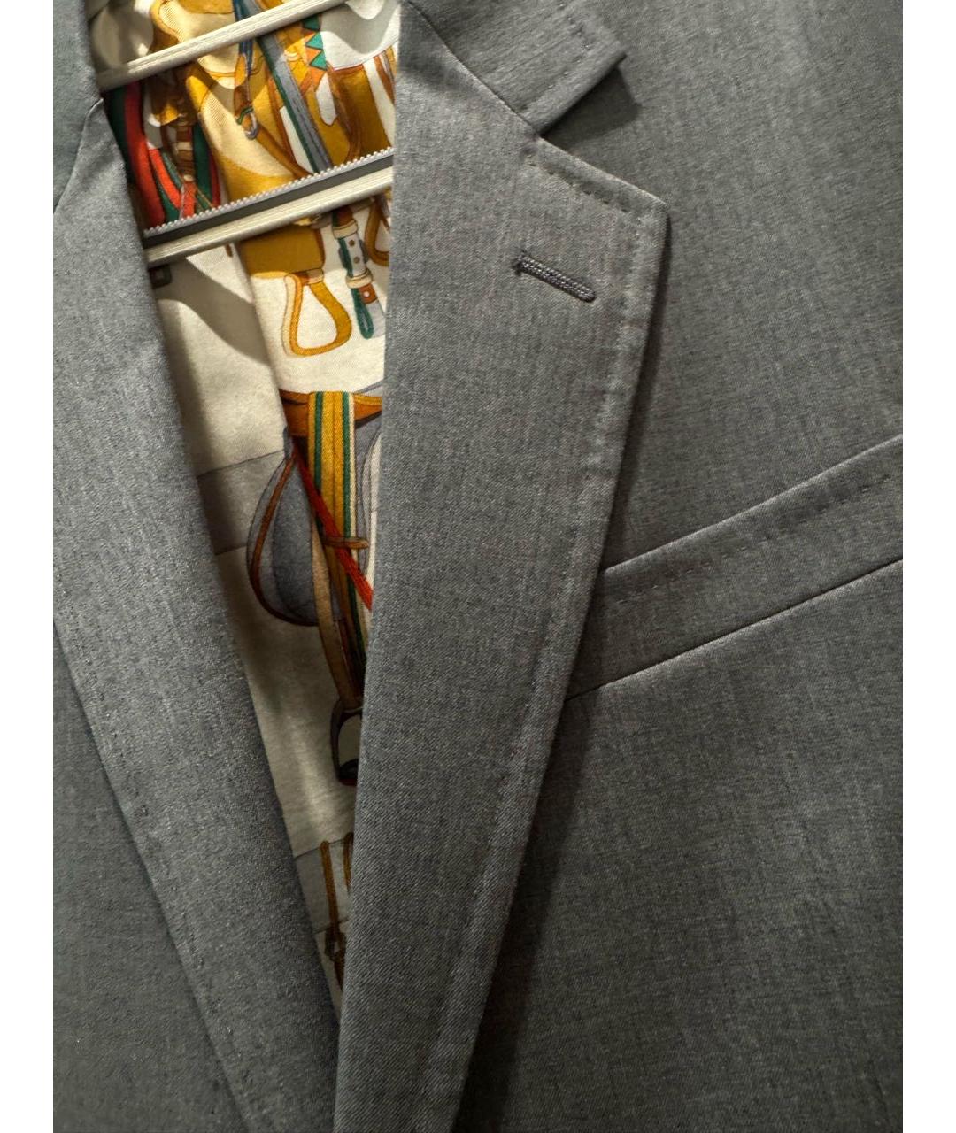 GUCCI Серый классический костюм, фото 4