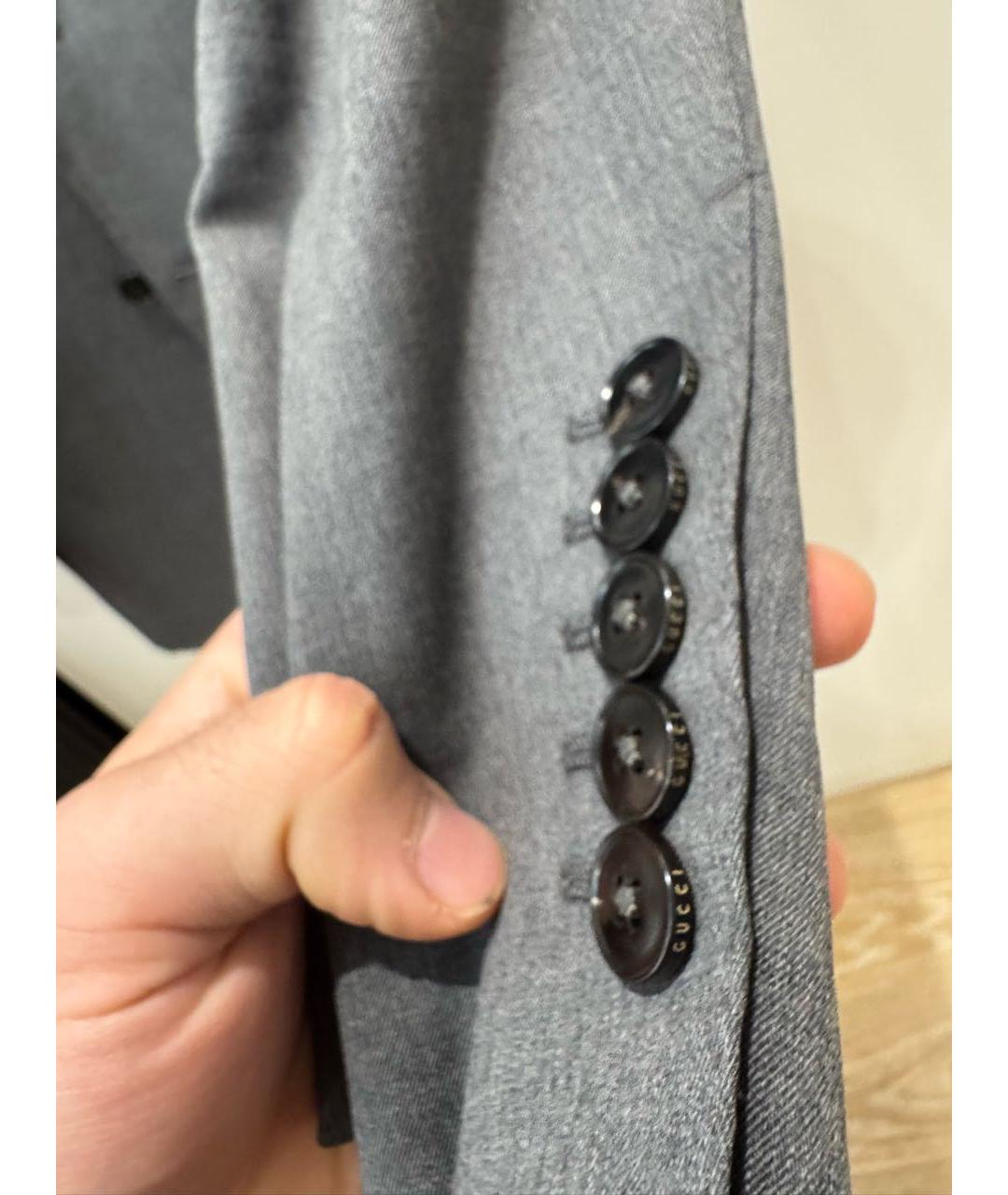 GUCCI Серый классический костюм, фото 5