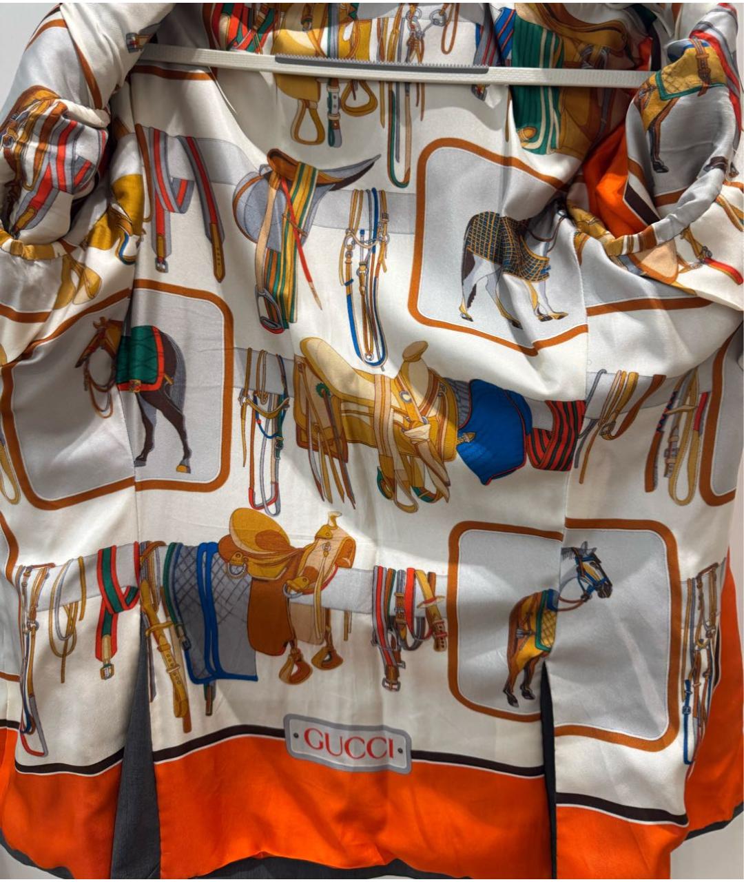 GUCCI Серый классический костюм, фото 2