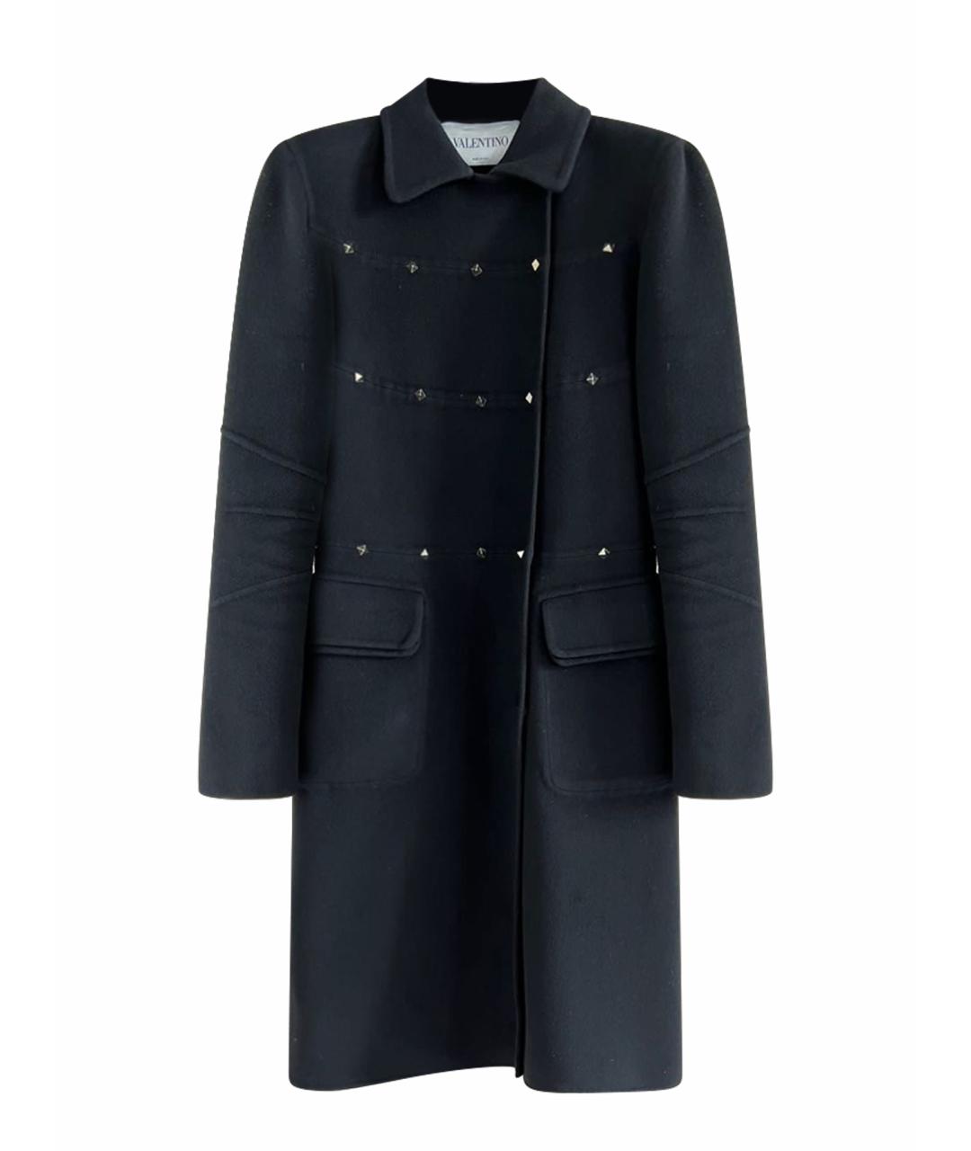 VALENTINO Черное пальто, фото 1