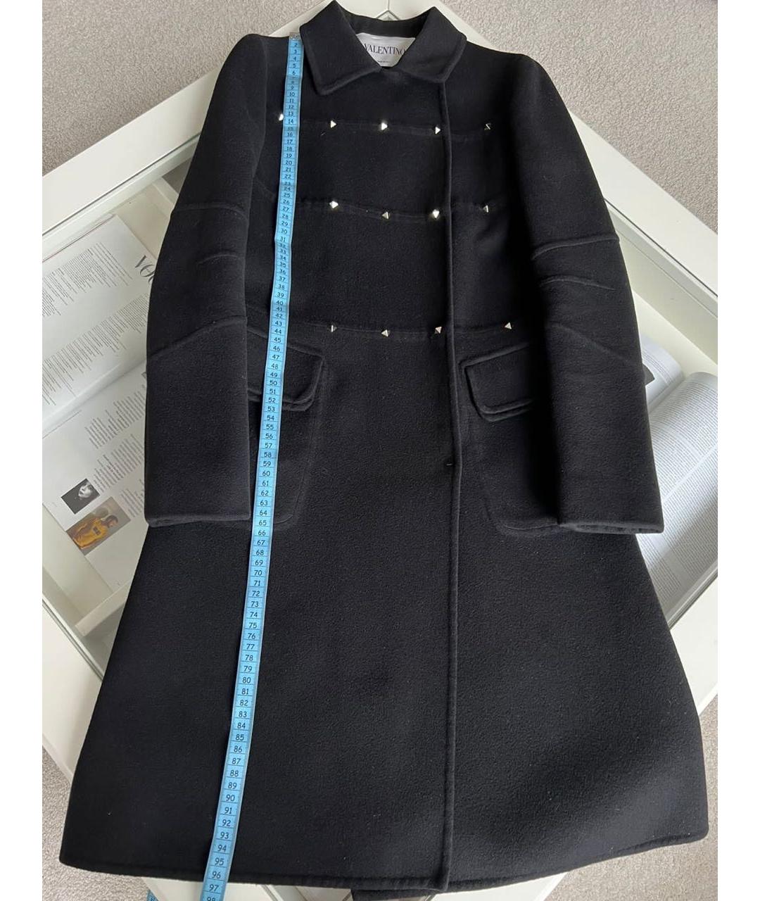 VALENTINO Черное пальто, фото 5