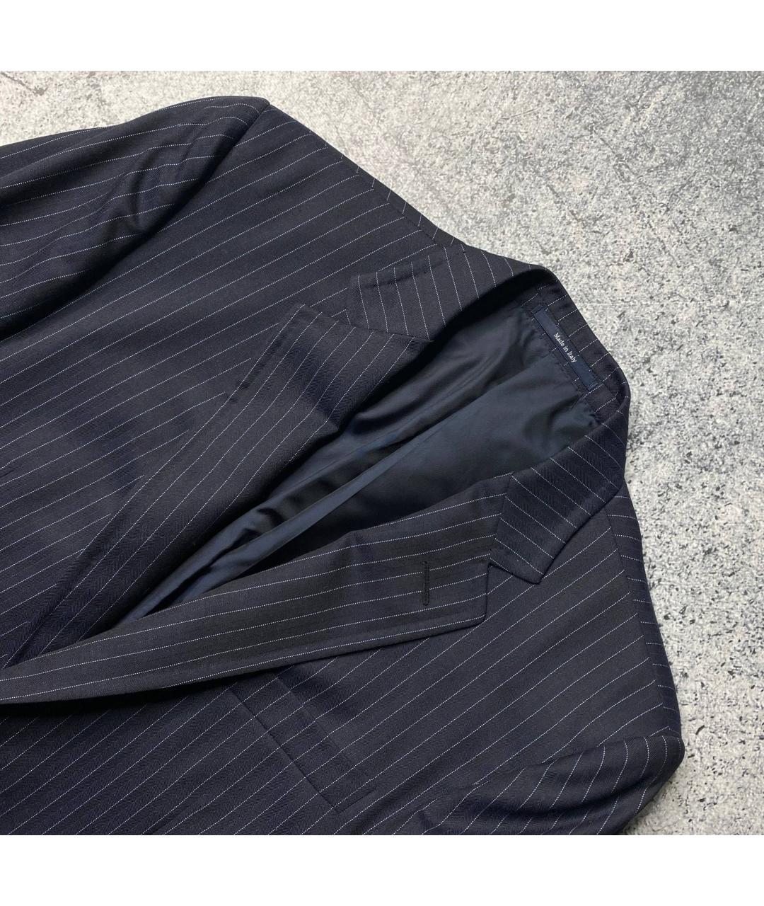 GUCCI Синий шерстяной пиджак, фото 2