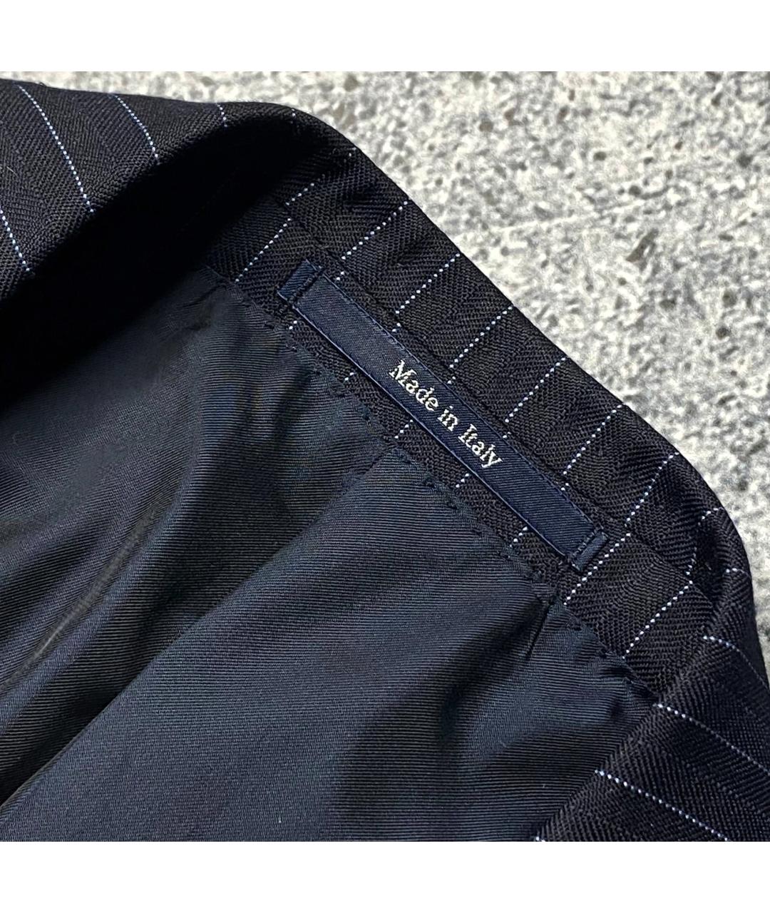 GUCCI Синий шерстяной пиджак, фото 3