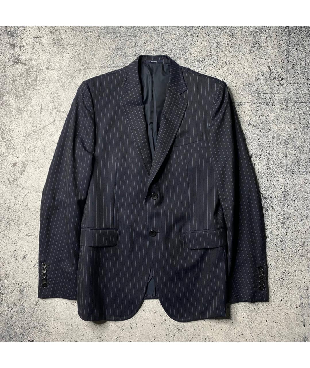 GUCCI Синий шерстяной пиджак, фото 8