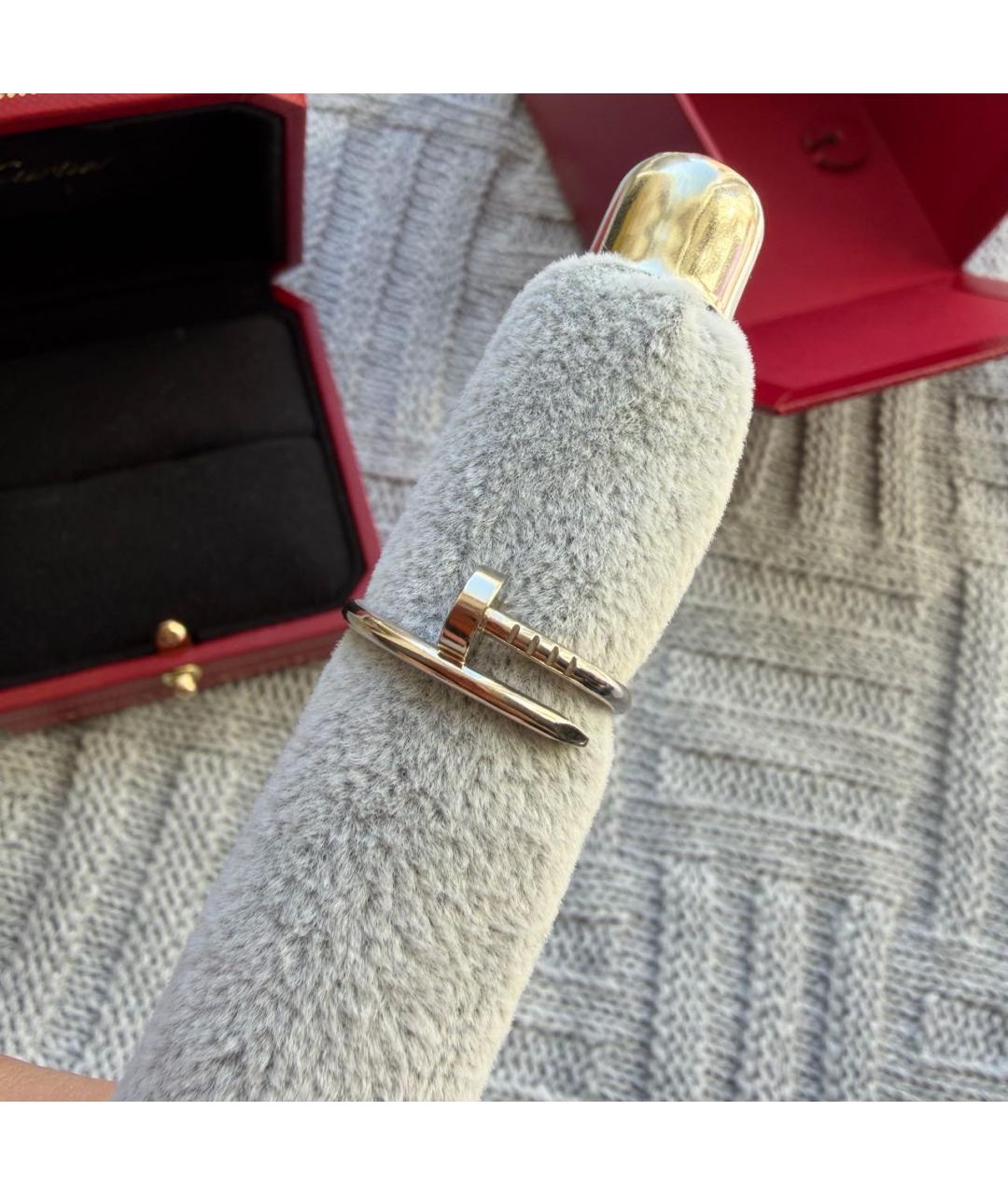 CARTIER Серое кольцо из белого золота, фото 3