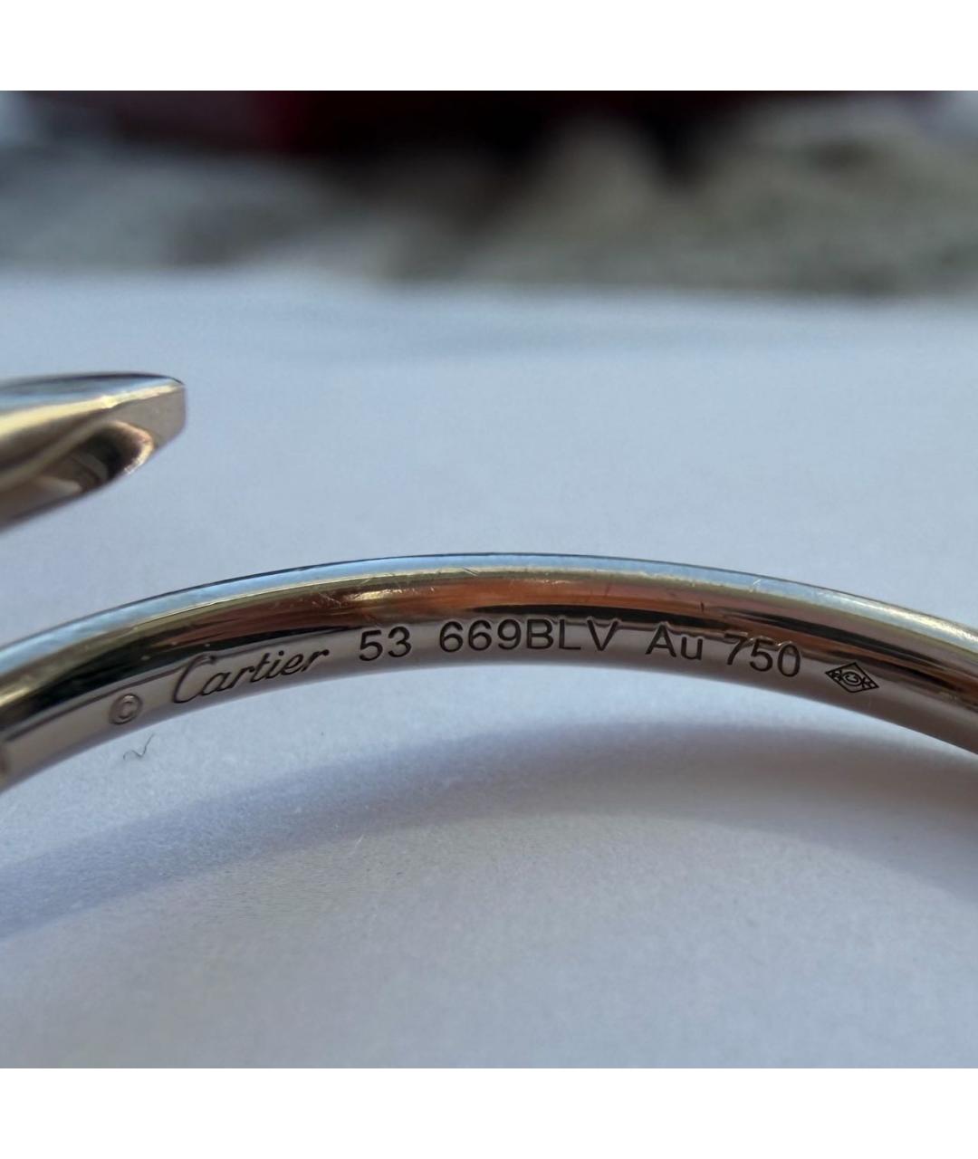 CARTIER Серое кольцо из белого золота, фото 7