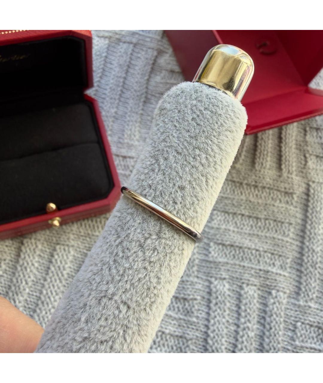 CARTIER Серое кольцо из белого золота, фото 4
