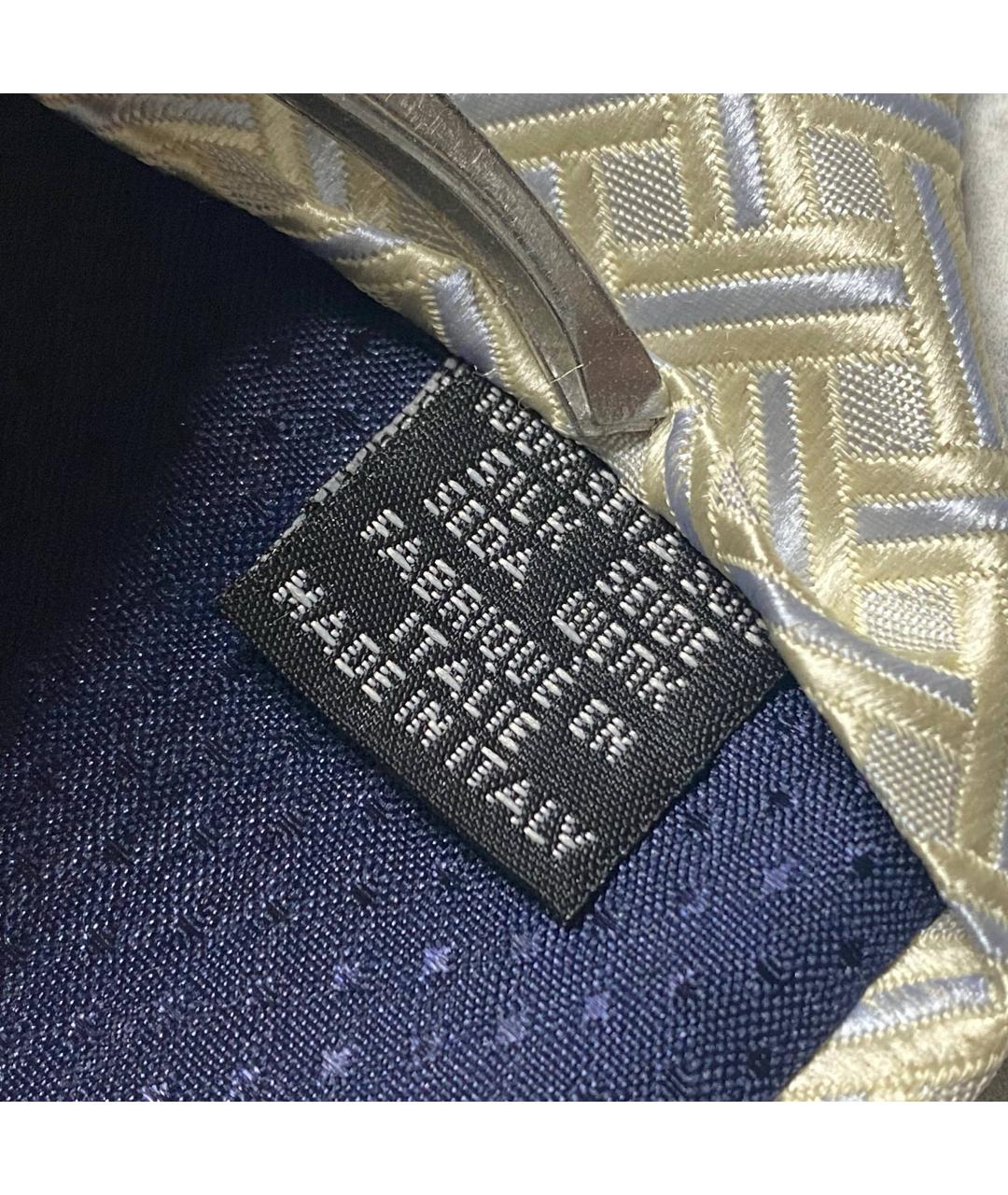 GUCCI Серый шелковый галстук, фото 9