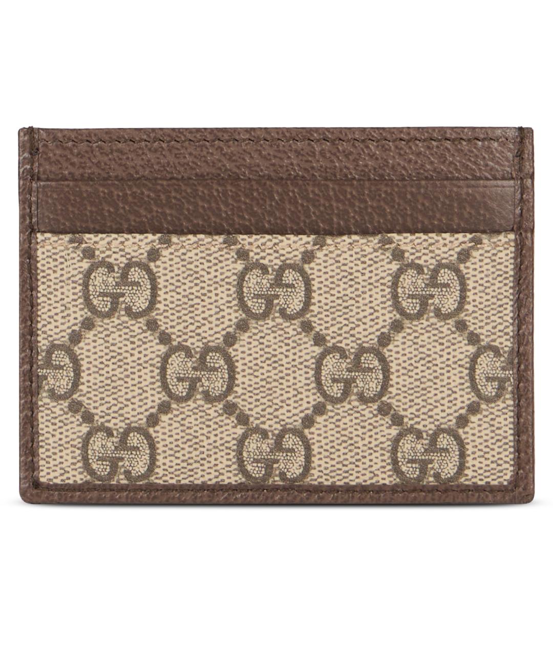 GUCCI Коричневый кардхолдер, фото 2