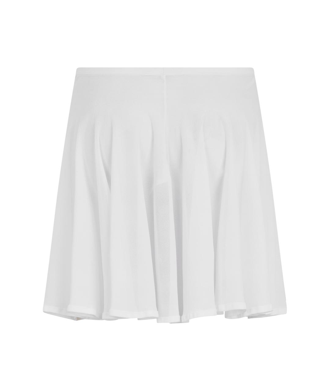 ALAIA Белая вискозная юбка мини, фото 2