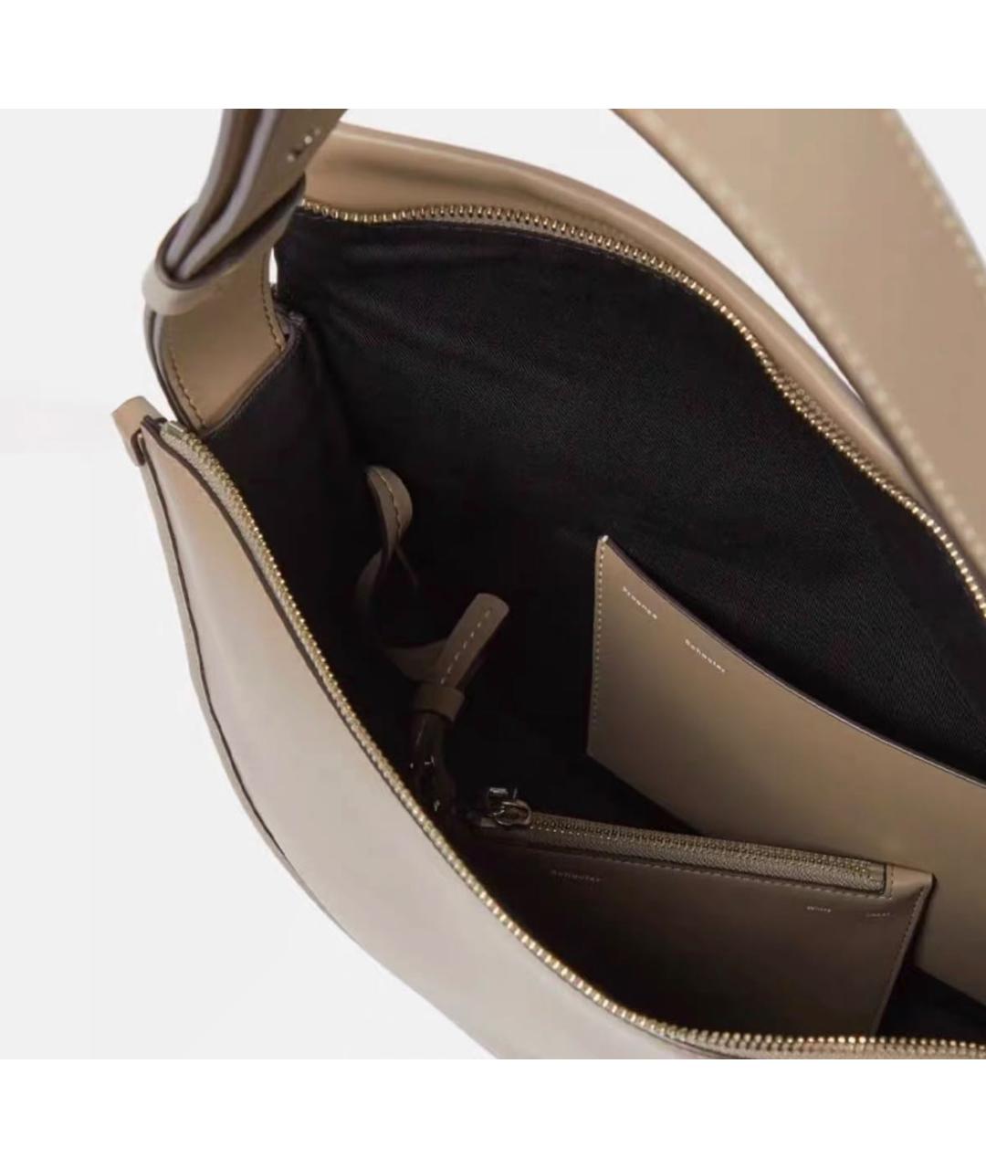 PROENZA SCHOULER Серая кожаная сумка через плечо, фото 8