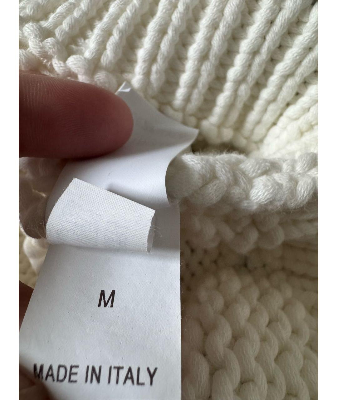 BRUNELLO CUCINELLI Белая хлопковая жилетка, фото 5