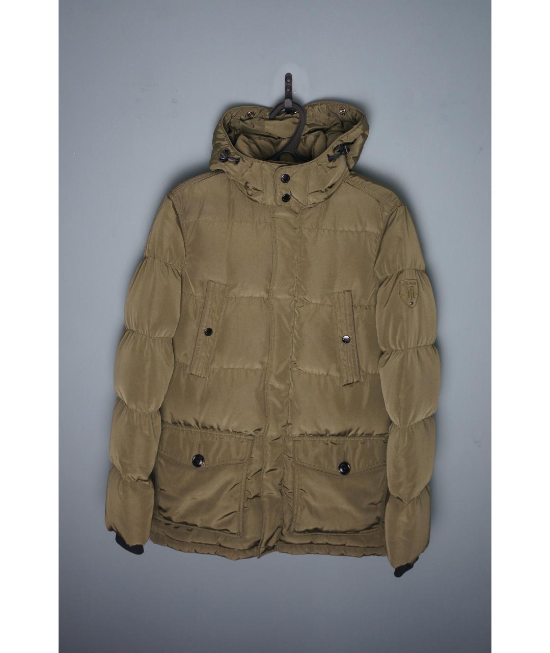 TOMMY HILFIGER Коричневый пуховик, фото 10