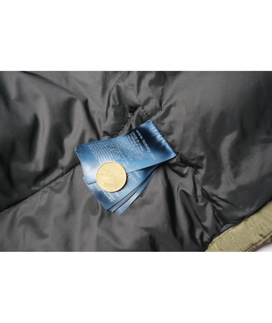 TOMMY HILFIGER Коричневый пуховик, фото 6