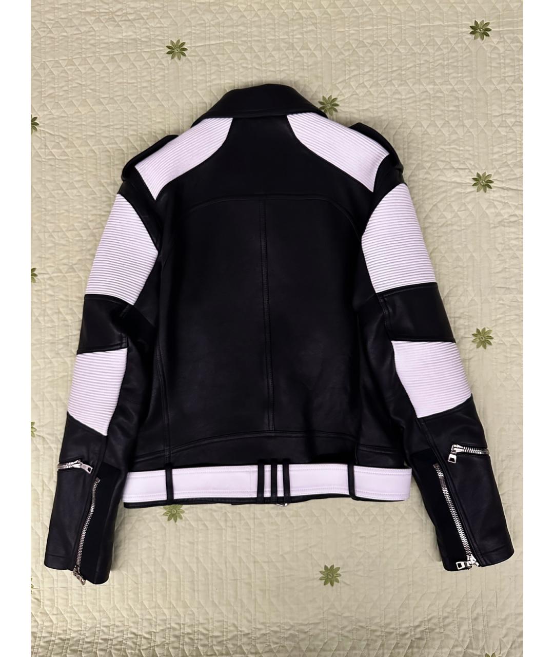 BALMAIN Мульти кожаная куртка, фото 2