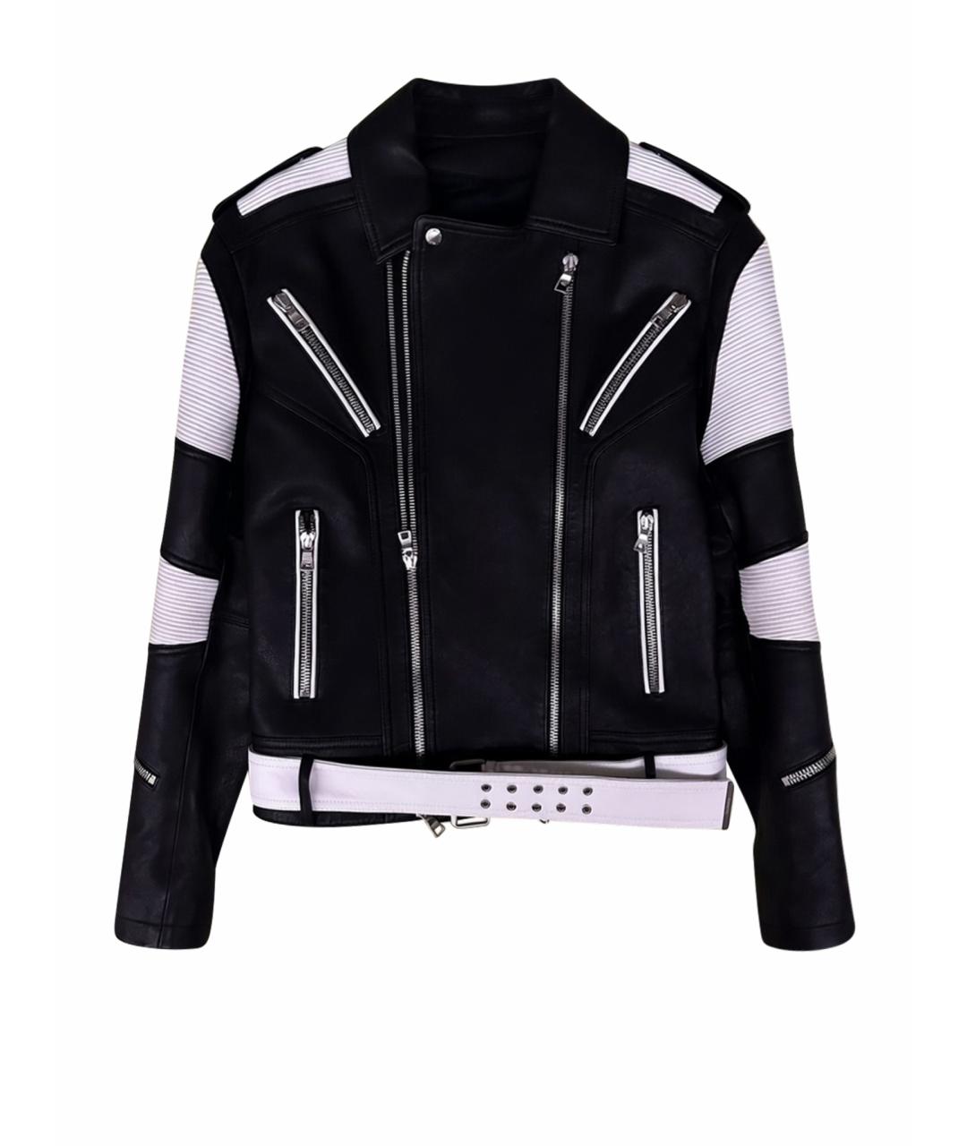 BALMAIN Мульти кожаная куртка, фото 1