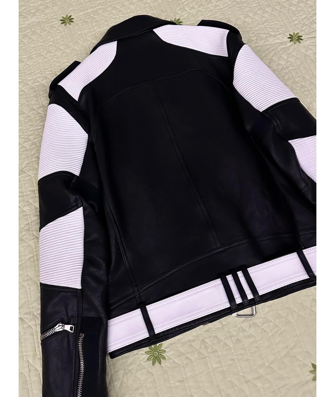 BALMAIN Мульти кожаная куртка, фото 3