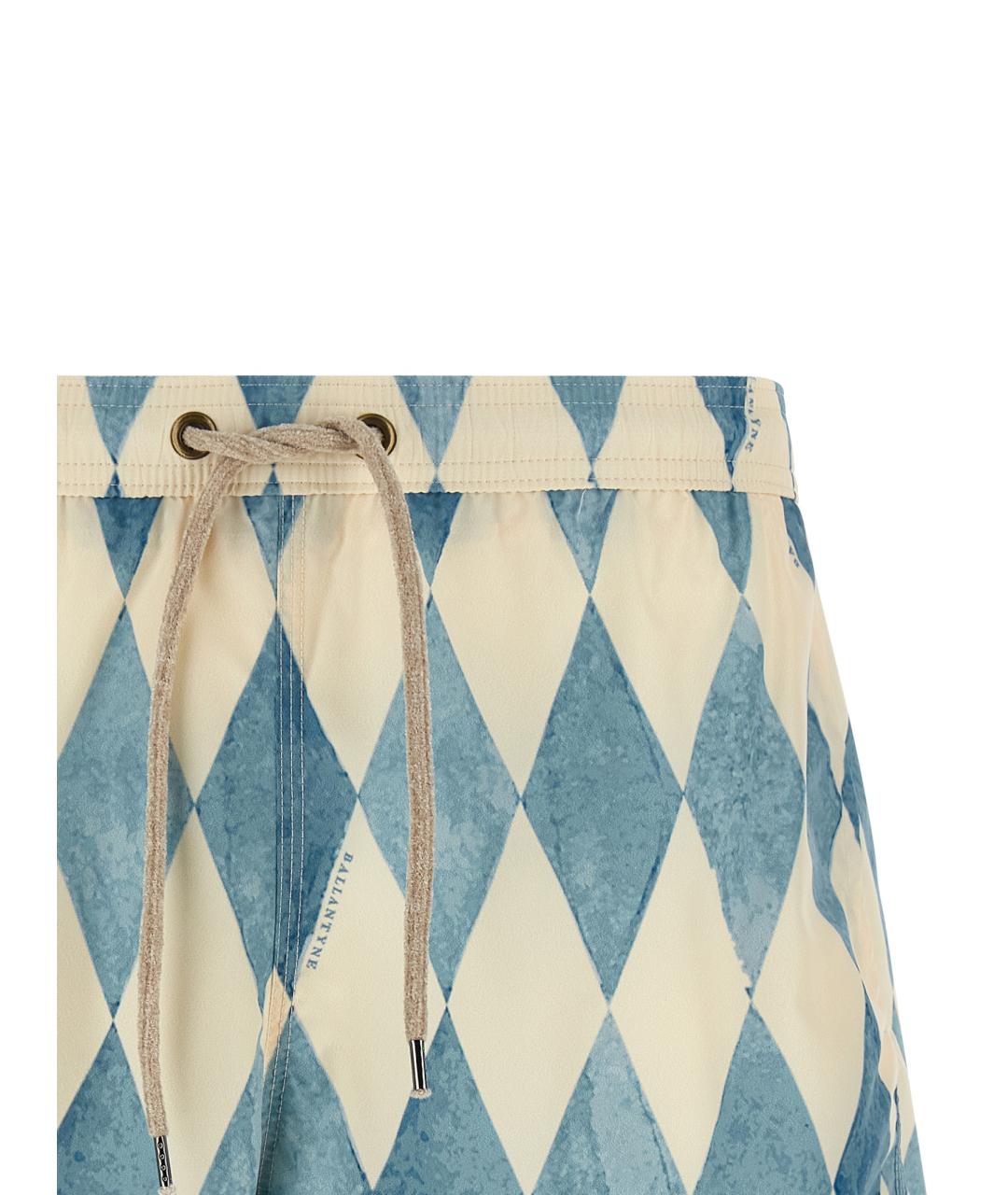 BALLANTYNE Голубые полиэстеровые плавки, фото 3